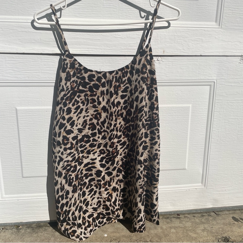 Show Me Your MuMu Leopard Print Blouse